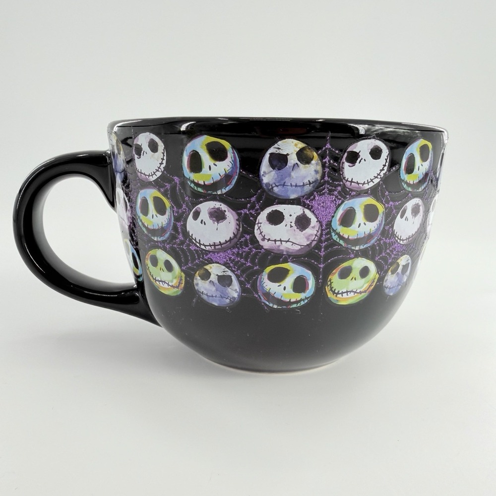 Disney Nightmare Before Christmas Jack Skellington Oversized Mug Soup Coffee Tea